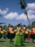 Buy Hula Dance, Waikiki, Hawaii, Hawaiian Islands, Pacific, USA at AllPosters.com