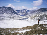 Buy Winter Walking in the Carneddau Mountains, Snowdonia National Park, Wales, United Kingdom at AllPosters.com