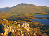 Buy Cadair Idris Mountain and Gregennen Lake (National Trust), Snowdonia National Park, Gwynedd at AllPosters.com