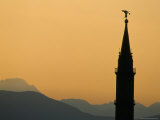 Buy Church Tower or Steeple, Turin (Torino), Piemonte (Piedmont), Italy at AllPosters.com