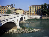 Buy Vittoria Bridge and River Adige, Verona, Veneto, Italy at AllPosters.com