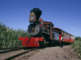 Steam Train from 1860, Reconstructed 1970, Maui Island, Hawaii, USA