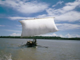 Buy Fishing Boat, South of the Island of Sulawesi, Indonesia, Southeast Asia at AllPosters.com