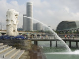 The Merlion, the National Symbol, Singapore, Southeast Asia
