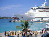 Cruise Ship, Dockside, Nassau, Bahamas, West Indies, Central America