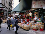 Dried Seafood Shop, Des Voeux Road West, Sheung Wan, Hong Kong Island, Hong Kong, China