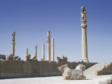 The Apadana (King's Audience Hall), Persepolis, Unesco World Heritage Site, Iran, Middle East