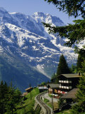 Alpine Railway, Murren, Jungfrau Region, Bernese Oberland, Swiss Alps, Switzerland