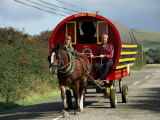 Buy Horse-Drawn Gypsy Caravan, Dingle Peninsula, County Kerry, Munster, Eire (Republic of Ireland) at AllPosters.com