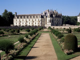 Chateau of Chenonceau and Garden, Touraine, Loire Valley, Centre, France