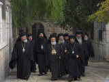 Buy Ceremony for the New Greek Orthodox Patriarch in Jerusalem, Old City, Israel at AllPosters.com