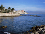 Buy Old Walls and Castle at Antibes, Cote d'Azur, French Riviera, Provence, France at AllPosters.com