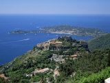 Buy Eze and St. Jean-Cap-Ferrat, Cote d'Azur, Provence, France, Mediterranean at AllPosters.com