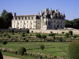 Buy Chateau of Chenonceau and Garden, Touraine, Loire Valley, Centre, France at AllPosters.com