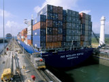 Gatun Locks, Panama Canal, Panama, Central America