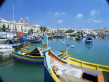 Buy Fishing Harbour, Marsaxlokk, Malta, Mediterranean at AllPosters.com