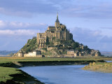 Buy Mont Saint Michel, Unesco World Heritage Site, Manche, Normandy, France at AllPosters.com