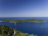 Buy Yacht Moored off the Dalmatian Coast, Croatia at AllPosters.com