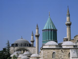 Mevlana Turbe (Mausoleum), and Selimiye Camii (Mosque of Selim), Dating from 16th Century, Anatolia