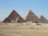 Pyramids at Giza, Unesco World Heritage Site, Near Cairo, Egypt, North Africa, Africa