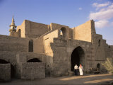 Courtyard of the Mamluke Fort, Aqaba, Jordan, Middle East