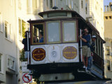 Buy Cable Car on Hyde Street, San Francisco, California, USA at AllPosters.com