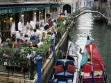 Buy Canalside Restaurant, Venice, Veneto, Italy at AllPosters.com