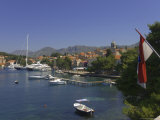 Luxury Yachts Moored at Cavtat, Dalmatia, Croatia