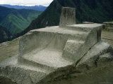 Buy The Intihuatana, Sun Temple, Machu Picchu, Unesco World Heritage Site, Peru at AllPosters.com