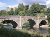 Buy Dinham Bridge and Castle, Ludlow, Shropshire, England, United Kingdom at AllPosters.com