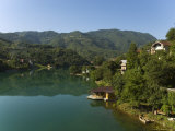 Buy Lake and Mountains, Near Konjic, Bosnia, Bosnia-Herzegovina at AllPosters.com
