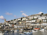 Buy The Golden Hind and Other Boats in the Harbour, Brixham, Devon, England, United Kingdom at AllPosters.com
