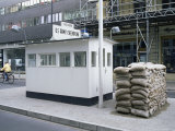 Checkpoint Charlie, Border Control, West Berlin, Berlin, Germany