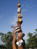 Totem Pole, Taiwan Aboriginal Culture Park, Pingtung County, Taiwan