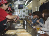 Okonomiyaki Restaurant, Hiroshima City, Japan