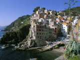Village of Riomaggiore, Cinque Terre, Unesco World Heritage Site, Liguria, Italy