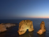 Buy Pigeon Rocks (Rawcheh Rocks), Beirut, Lebanon, Middle East at AllPosters.com