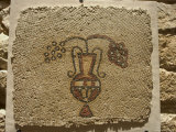 Wall Mosaic, Moses Memorial Church, Mount Nebo, East Bank Plateau, Jordan, Middle East