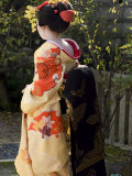 Geisha, Maiko in Gion, Kyoto City, Honshu, Japan