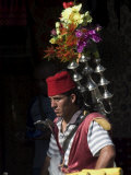 Buy Man Selling Tea in Traditional Costume, Old Walled City, Jerusalem, Israel, Middle East at AllPosters.com