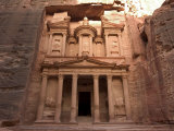 Morning Light on the Treasury, Petra, Unesco World Heritage Site, Wadi Musa, Jordan