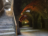Arched Passage Way Inside the The Citadel Roman Theatre, Bosra, Unesco World Heritage Site, Syria
