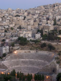 Roman Theatre in the Evening, Amman, Jordan, Middle East