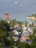 Torii Shrine Gate in the Sea, Miyajima Island, Honshu, Japan