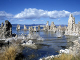 Landscape of Tufa Formations at Mono Lake, California, USA