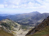 Siroka Valley Dominated by Dumbier Peak, 2043M, in Low Tatry, Nizke Tatry, Zilina Region, Slovakia
