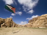 Jordanian Flag, Jordan, Middle East