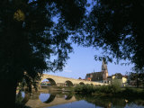Bridge Over the River Main, Wurzburg, Bavaria, Germany