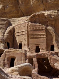 Nabatean Tombs, Petra, Unesco World Heritage Site, Jordan, Middle East