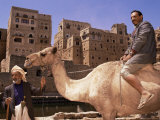 Men with Camel, Hababa, Republic of Yemen, Middle East